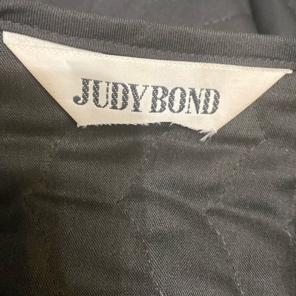 Judy Bond vintage blk quilt jacket. Size Large - Picture 5 of 10